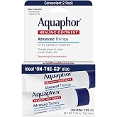 Healing Ointment, Skin Protectant, 2 Tubes, 0.35 oz (10 g) Each - Aquaphor | Skin protective moisturizer clinically proven to