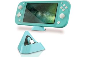 ECHZOVE Station d'accueil de recharge pour Nintendo Switch Lite pour Nintendo Switch lite - Animal Crossing New Horizons Bleu