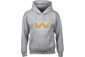 Crown Designs Weyland Yutani Vintage Sci Fi Movie Film Inspired Premium Quality Unisex Hoodies for Men, Women and Teens