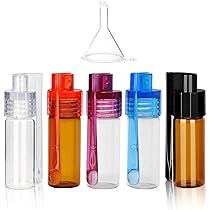 JUKOTA 5er Set Ziehröhrchen - Tragbare Sniffer Für Unterwegs In 5 Farben