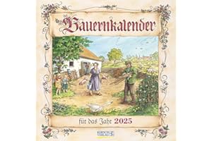 Bauernkalender 2025: Broschürenkalender mit Ferienterminen. Format: 30 x 30 cm
