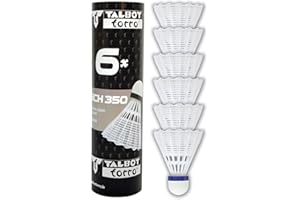 Talbot Torro Volants de Badminton Tech 350, Nylon