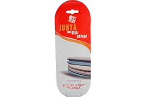 SF SANFOR Blanca Junta de Goma de Sellado para Tapa rápida Adaptable a Olla a presión Fagor | Silicona 22 x 22 x 2 cm