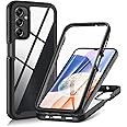 Togestar Phone Case for Samsung Galaxy A55 Built-in Screen tector, 360 Degree Full Body tection Shockof Rugged Silicone Bumper Clear Back Case Cover for Samsung Galaxy A55 - Black