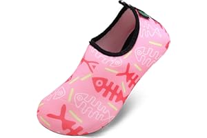 SAGUARO Kinder Badeschuhe Schnell Trocknend Wasserschuhe Schwimmschuhe Gr.21-37
