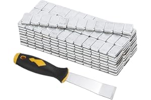 KIMISS Adhesive Wheel Balancer Strips - 60g/2.12oz Stick On Tire Weights, 5g x 25 Strips for Car, Truck, SUV, Motorbike Wheel Balance