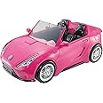 Barbie – Barbie Cabrio Glamour, Macchina Sportiva Rosa per Bambole, Due Posti, Dettagli Realistici e Ruote che Girano, Giocat