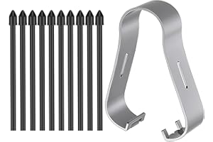 SUEEWE [10 sztuk] wymienne końcówki do Samsung S Pen Galaxy Tab S6 Lite/S10 Lite/S10 FE/S10 FE+ Plus/S10 Ultra/S10+ Plus/S9 FE+ Plus/S9 Plus/S9 FE/S9/S9 Ultra/S8/S7 FE, czarne