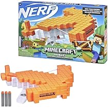 Arc Nerf Minecraft Sabrewing - Motorisé, Tir 8 Fléchettes - Pour Enfants 8 Ans Et Plus