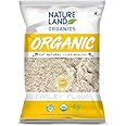 NATURELAND ORGANICS Barley Flour / Jau Flour 500 Gm (Pack of 5) - Healthy Organic Flour
