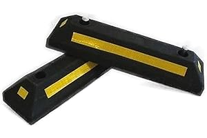 GRACE NNVG 2 x SBS Radstopper 55 x 15 x 10 cm/Parkplatzbegrenzung / Einparkhilfe/Reflektoren