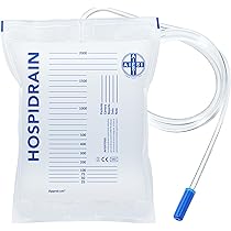 Sacche Per Urina 2 Litri - Con Valvola Antireflusso, Senza Lattice, 30 Pezzi - Foto 4