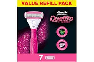 Wilkinson Sword Quattro for women 6 lames de rasoir + 1 lame gratuit