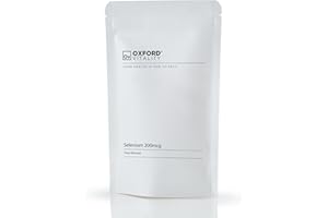 OV OXFORD VITALITY Selenium Tablets | 200mcg Supplement | for Immune System & Thyroid Health | Oxford Vitality