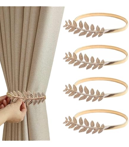 Alzapaños Magnéticos 6 Pcs Para Cortinas, Sujetador De Cortinas