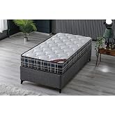 LUPER EXTREM POCKET YAYLI 90X190 TEK KİŞİLİK ORTOPEDİK TORBA YAYLI YATAK BEYAZ 90 x 190