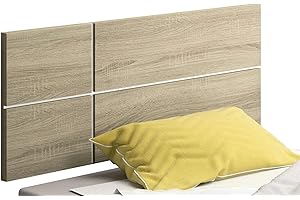 Miroytengo Cabecero para Habitación Juvenil Infantil Nova. Cabezal Dormitorio Moderno Color Cambrian 100x50 cm