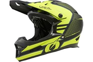 O'NEAL | Casco da Mountain Bike | MTB Downhill | Secondo lo standard di sicurezza EN1078, aperture di ventilazione per il flusso d'aria e il raffreddamento, calotta esterna in ABS | FURY HELMET