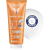 Vichy Capital Soleil Gentle Protective Milk High Protection Face and Body Milk for Children SPF 50 (300 ML)