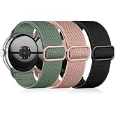 Nylon Wristbands Compatible with Google Pixel Watch 4 3 2 1 Bracelet