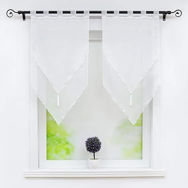 KAMACA Bistrogardine 45x145cm - Transparent Kürzba Produktbild-Vorschau 3