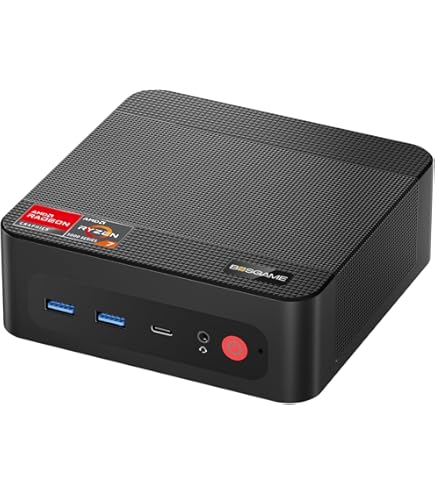 TRIGKEY Mini PC AMD Ryzen 5 5560U(Zen 3 architektura, do 4,0