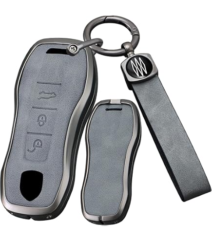 Vitodeco Leather Smart Key Case – Porsche 718 Cayman, Boxster, GTS – KC-PORSCHE-A4B
