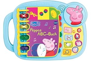 Vtech 80-518004 Peppas ABC-Buch, Lernbuch, Mehrfarbig
