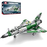 Reobrix Mirage 2000 savaş u&ccedil;ağı montaj seti, yetişkinler i&ccedil;in | 1012 par&ccedil;a Mirage 2000 savaş u&ccedil;ağı yapı taşı seti, 33044 sava