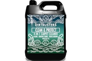 Dirtbusters - Clean & Protect - 4 en 1 Limpiador, removedor de manchas, neutralizador de olores y protector. Aroma cítrico. 5 litros