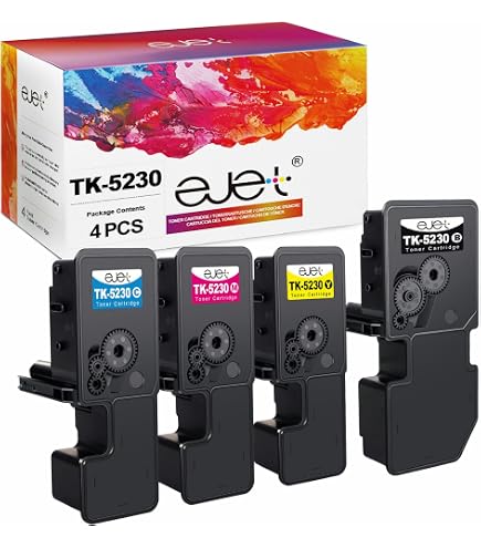 GREENPRINT TK5230 – 2 Toner Compatibili Nero Per Kyocera Ecosys P5021, M5521, Resa 2600 Pagine Ciascuno, Alta Qualità E Basso Impatto Ambientale
