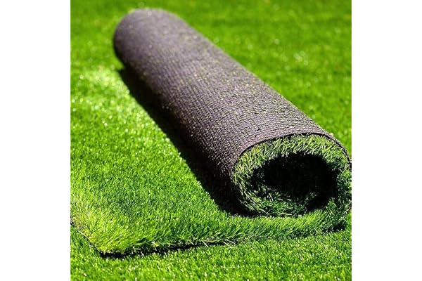 ybaymy Gazon Synthetique Exterieur, Tapis de Pelouse Artificielle d'extérieur,1000x100 cm,Tapis en Gazon Synthétique Perméable à l'eau,Hauteur des Poils : 30 mm, Terrasse, Balcon