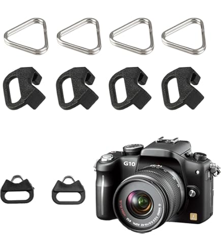 2 Cinghie Da Polso MoKo Per Fotocamera - Universali, In Cotone, Per Canon, Sony, Fujifilm E Altre! - Foto 4