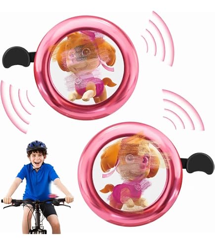Sonnette De Vélo Enfant Licorne/Pompier - Son Fort Et Clair Pour Sécurité à Vélo Ou Scooter