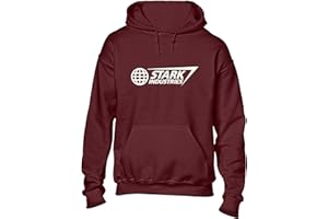 Crown Designs Stark Industries Super Hero Movie & Comic Book Fan Gift Unisex Hoodies for Men, Women & Teenagers