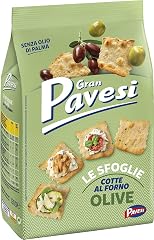 Gran Pavesi Cracker Le Sfoglie alle Olive 150 g
