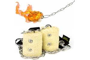 50mm Kevlar Fire Poi by Juggle Dream