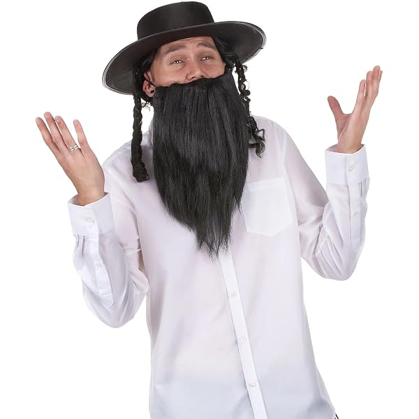 Dress-Up-America Mini Shtreimel – Chapeau en fourrure juive – Idéal pour toute l'année – Couvre-chef traditionnel juif pour adultes – Marron clair