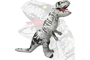Eayaele Aufblasbare T-rex Kostüme Aufblasbare Dinosaurier Kostüm Erwachsene Tyrannosaurus Rex Anzug Karneval Party Dino Kostüm Männer Frauen