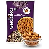Amazon Brand - Vedaka California Almonds | 1 Kg | 100% Natural Badam Giri | Rich In Protein & Dietary Fiber | Crunchy Texture