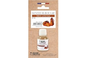 GRAINE CREATIVE Graine Créative Parfum pour Bougies 27 ML - Ambre précieux