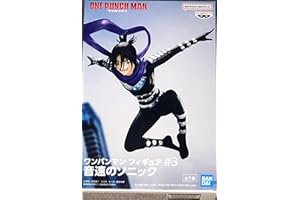 Banpresto - One-Punch Man - #3 Speed-O'-Sound Sonic, figurka Bandai Spirits