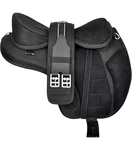 Selle D'attelage Freemax Synthétique Bleue - Sans Arbres - Taille 10 à 19 Pouces - Monoflap