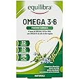 Equilibra Integratori Alimentari, Omega 3-6, Integratore con EPA e DHA, per la Normale Funzione Cardiaca e Cerebrale, per la 