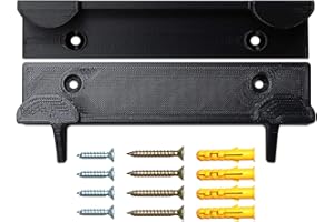 SHEAWA Enhancement Wandhalterung für PlayStation 4 PS4 Slim Pro Konsole Came Pad (PS4 Pro, Schwarz)