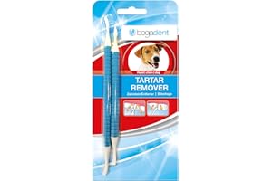 Bogadent Tartar Remover - Zahnsteinentferner Hund aus Hartplastik - Hund Zahnsteinentferner für eine schonende & effektive Zahnsteinentfernung - Auch für Katzen geeignet