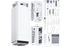 GICCTYBLE Kit de Limpieza Electrónica 32 en 1 para Móviles, Auriculares, Teclado, Pantalla, Portátil – Juego Compacto con Cepillos, Pluma de Limpieza y Herramientas Precisas – Reutilizable