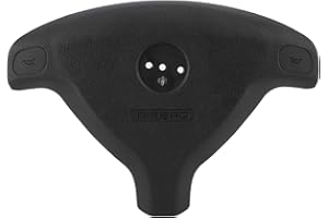 DEROR Cubierta del volante del conductor 90437285, ajuste de repuesto para Vauxhall Opel ASTRA G/ZAFIRA A/CORSA B, piezas de interior de coche