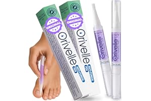 Orivelle Nail Care Pen – Professional Nail Repair & Strengthening Solution with Tea Tree Oil – Improves Appearance of Discolored or Damaged Nails (Pack of 2)