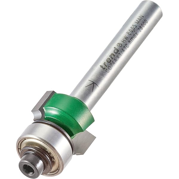 Fresa Dritta Trend A Due Scanalature – Gambo 1/4 – Diametro Taglio 25/64″ – Punta In Carburo Di Tungsteno